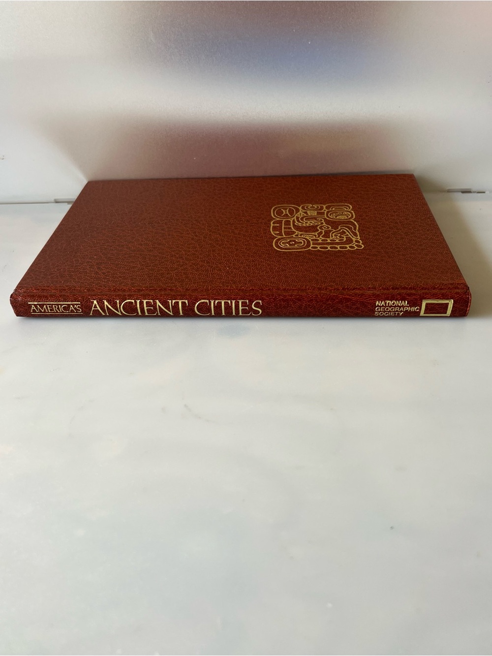 National Geographic Brown & Gold 'Ancient Cities' Decorative Coffee Table Book